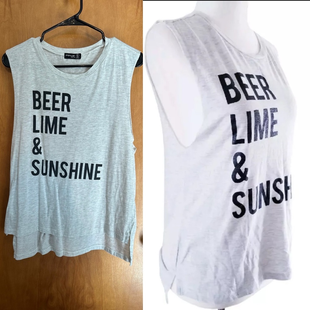 Boutique Beer Lime Sunshine Tank